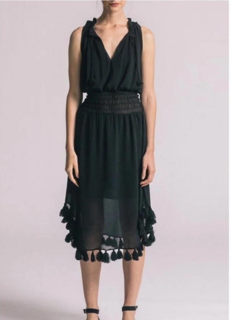 Misa Los Angeles Athena midi dress